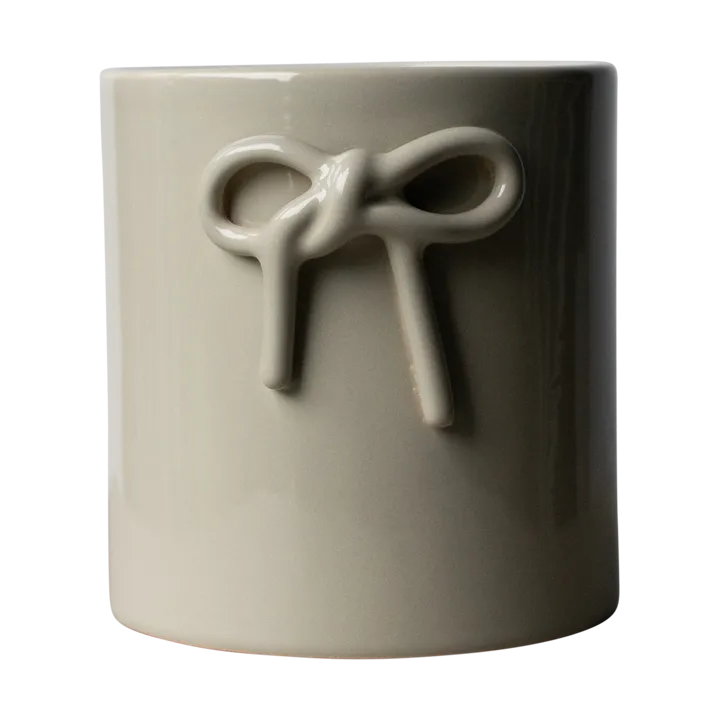 Bow kruka Ø14 cm - Shiny mole - DBKD