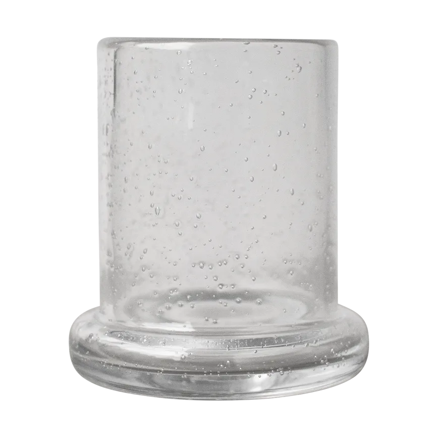 Bubble ljuslykta Ø10 cm, Clear DBKD