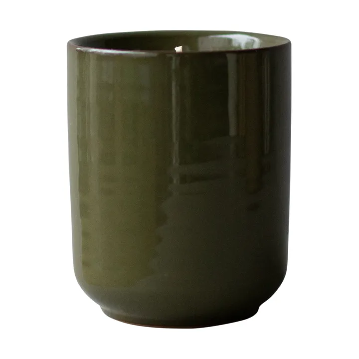 Burn doftljus 60 h - Shiny green - DBKD