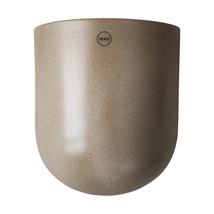 Cut vägghängd kruka beige - X-large 24 cm - DBKD