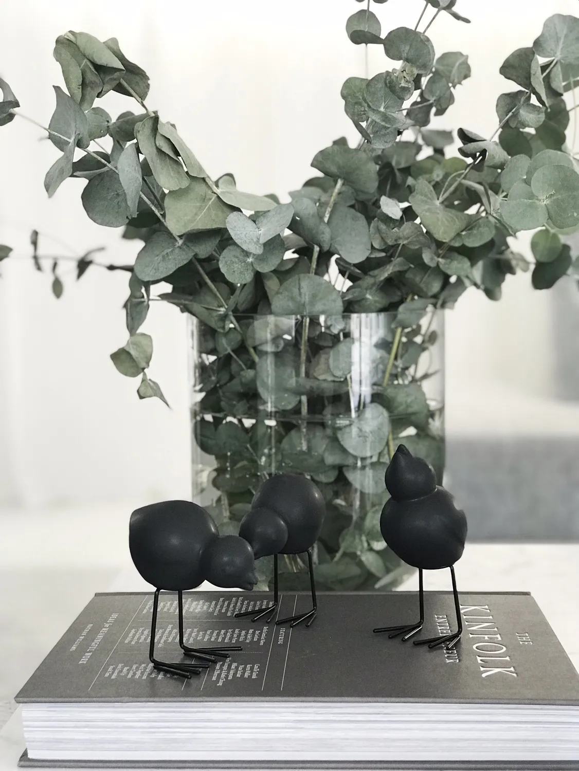 DBKD Swedish Birds påskdekoration 2-pack, Black DBKD
