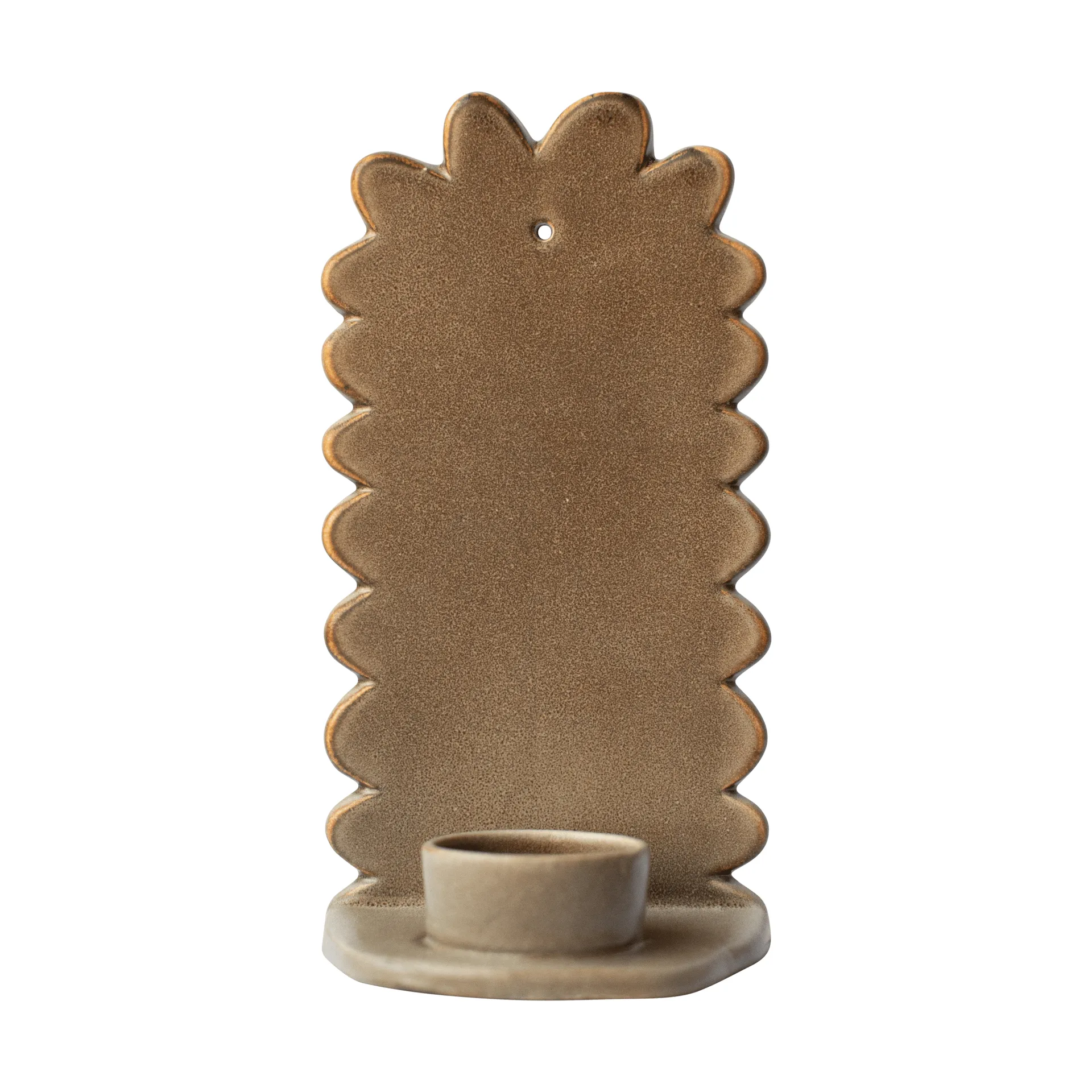 Flowery väggljusstake, Beige DBKD