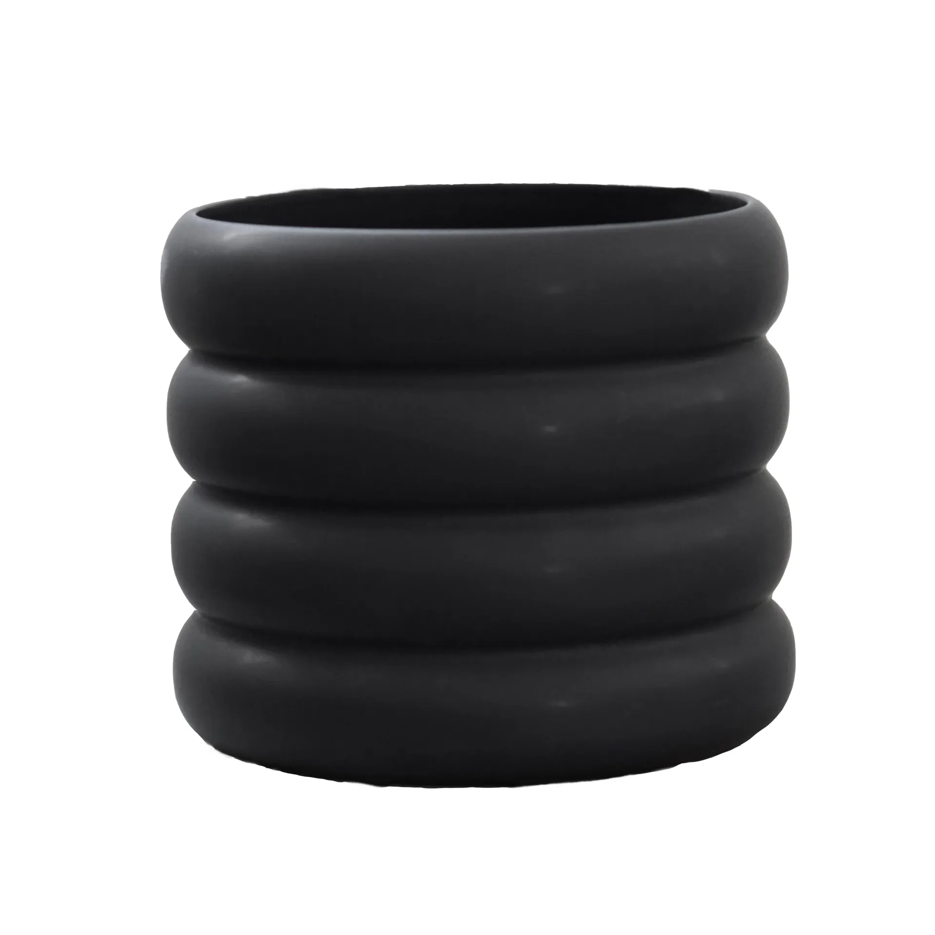 Mud kruka svart, Medium Ø14 cm DBKD