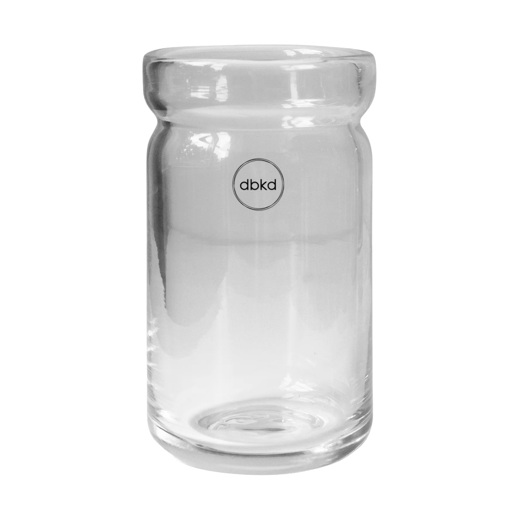 Neck vas, Clear, Ø8x15 cm DBKD