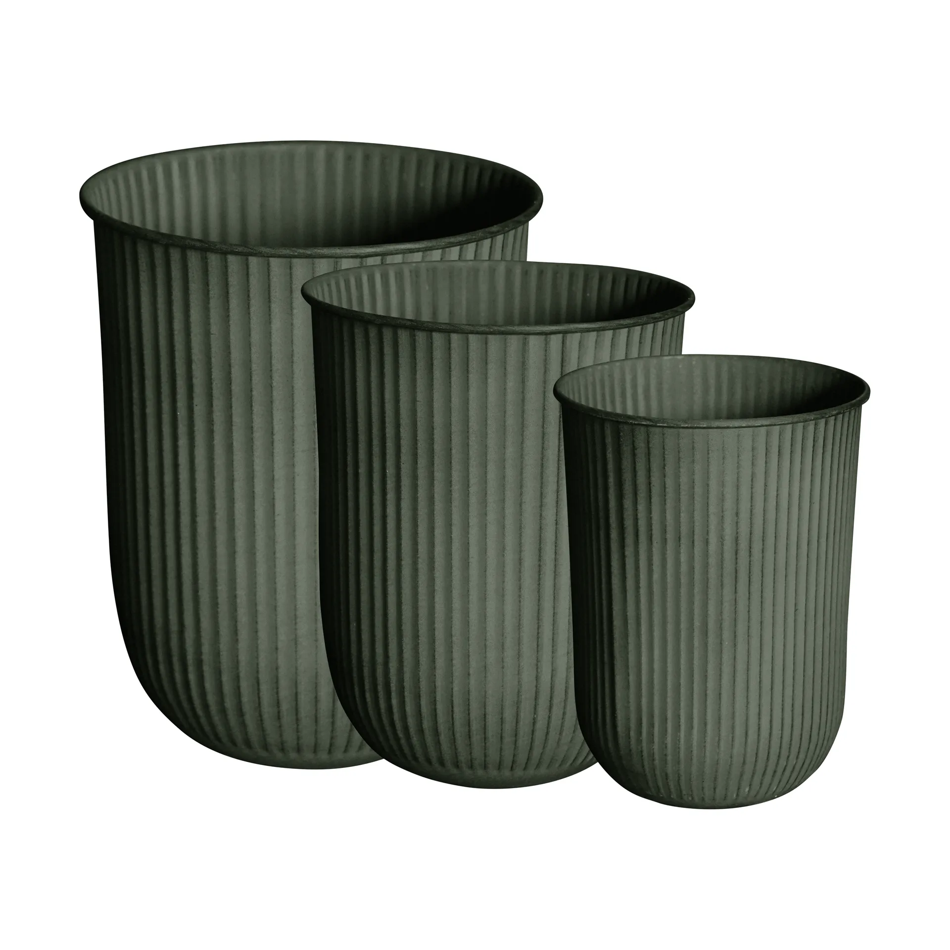 Out stripe kruka 3 delar, Green DBKD