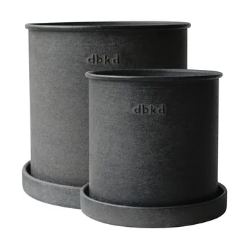 Plant pot kruka small 2-pack - Black - DBKD