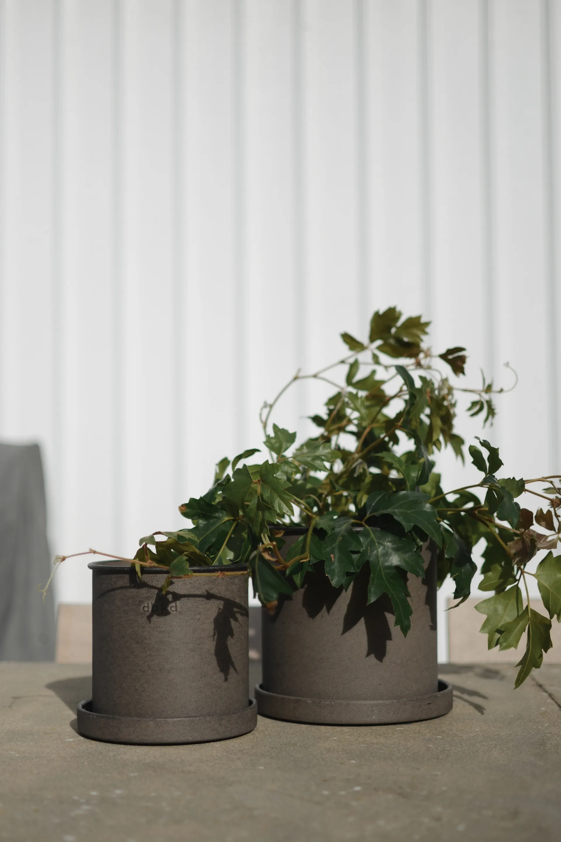 Plant pot kruka small 2-pack, Brown DBKD