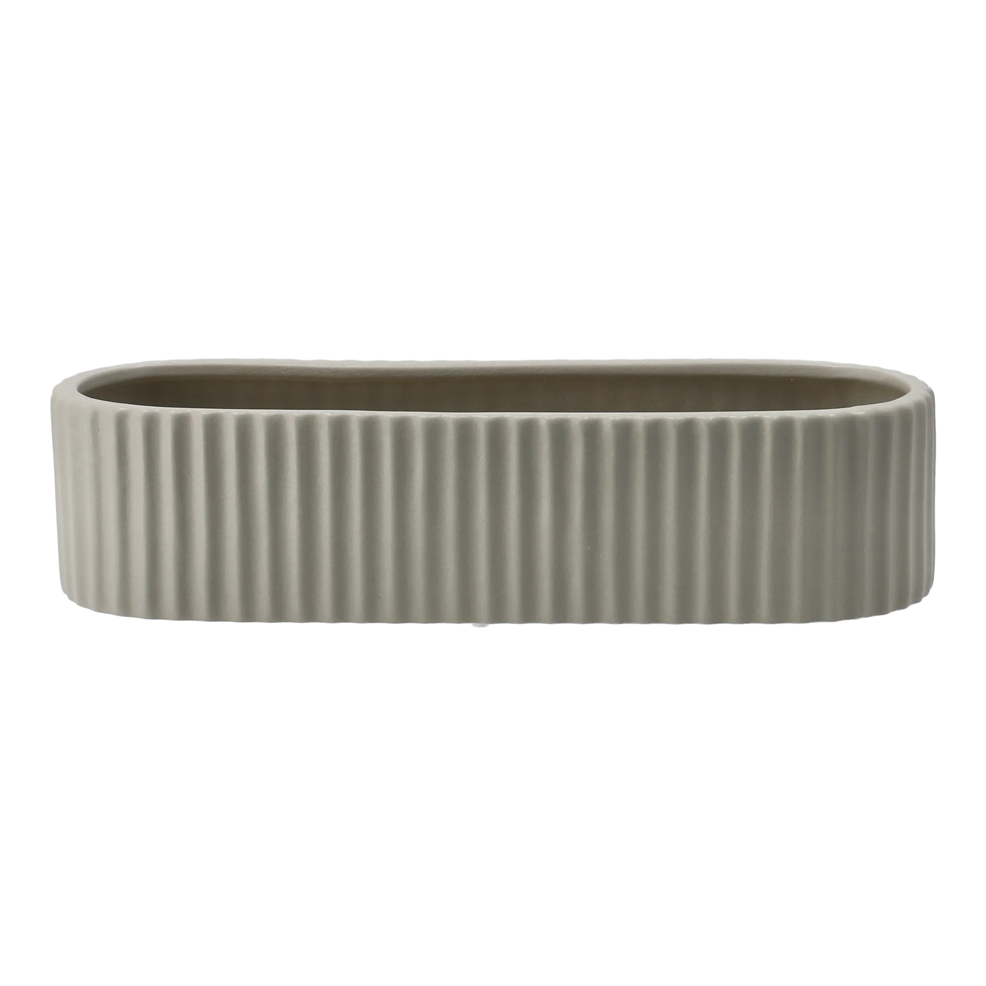 Stripe adventsljusstake 30 cm, Sandy mole DBKD