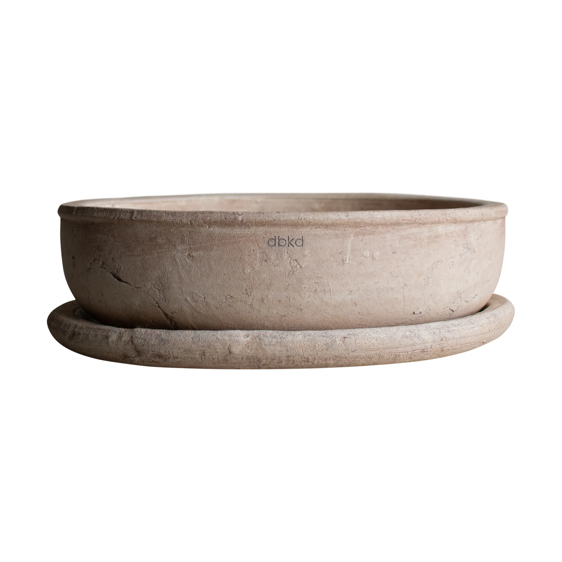 Terra bowl kruka, Sand, Ø30x10,5 cm DBKD