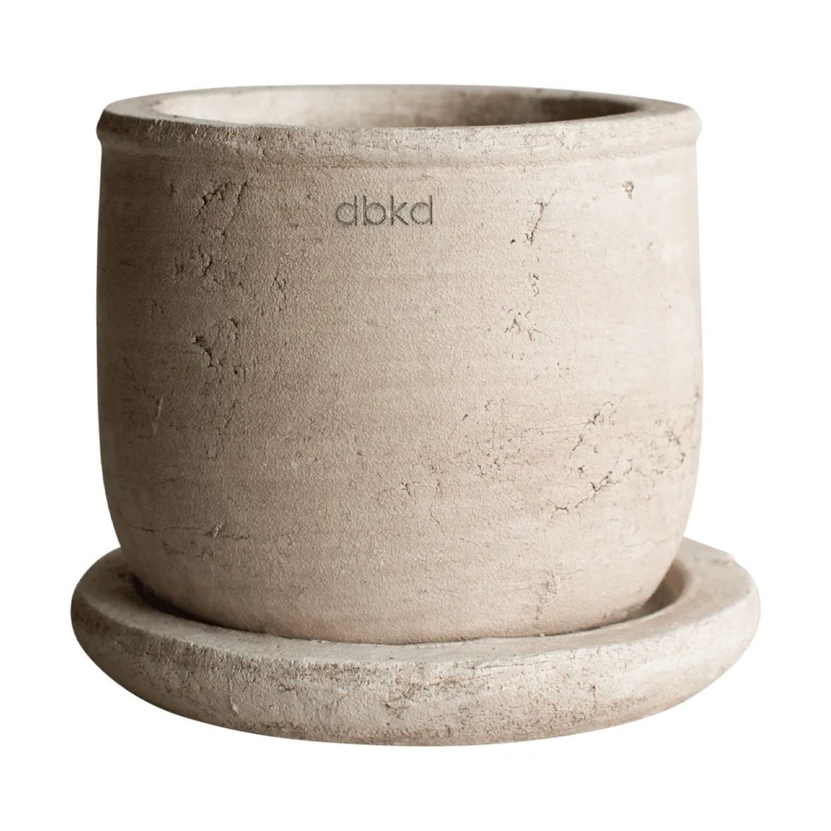 Terra kruka, Sand, Ø14x14 cm DBKD
