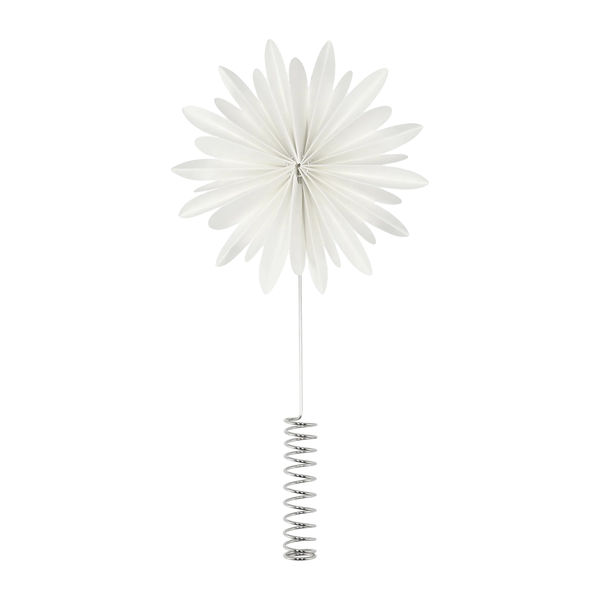 Tree tops flower julgransstjärna, White DBKD