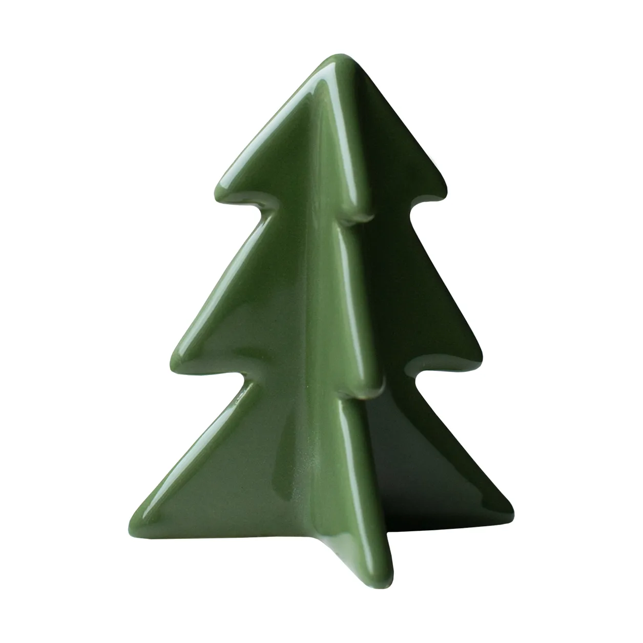 Winter tree dekoration, Green, 7 cm DBKD