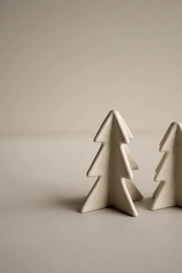 Winter tree dekoration - Vanilla, 9,5 cm - DBKD