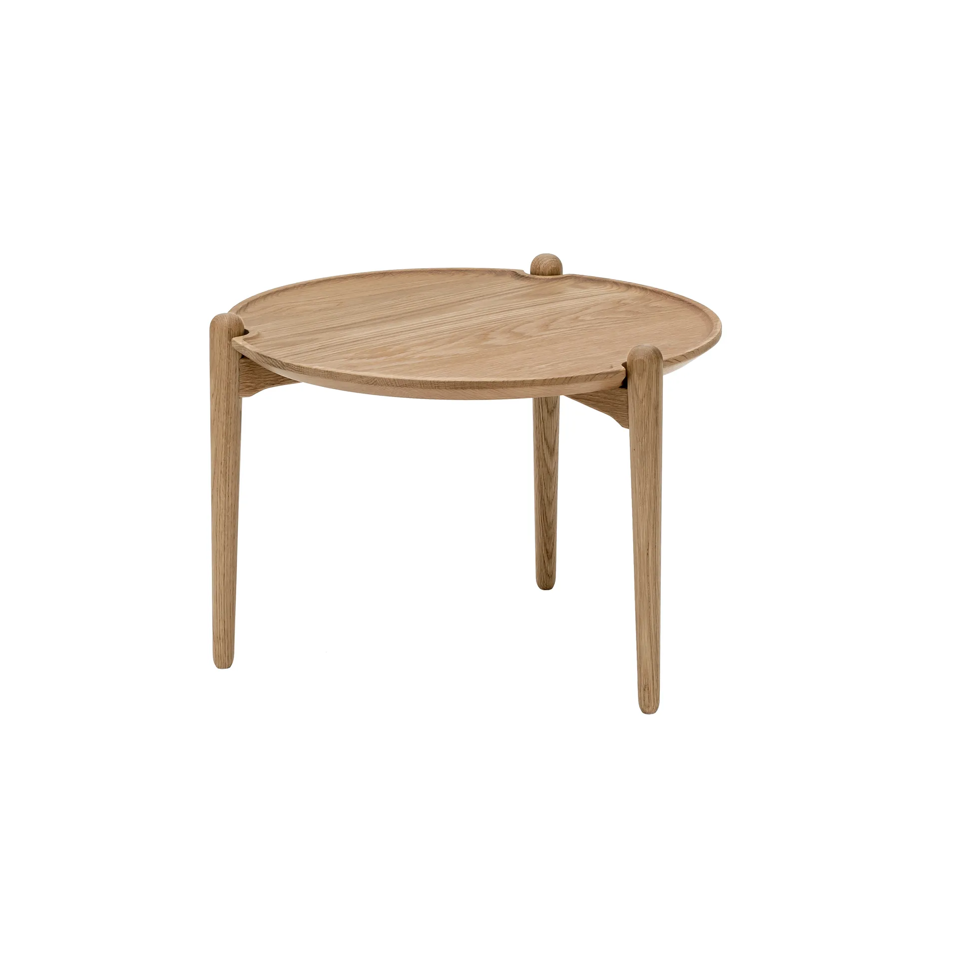 Aria soffbord, Ek, Ø50x37 cm Design House Stockholm