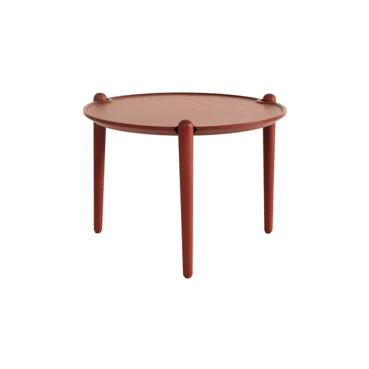 Aria soffbord - Red, Ø50x37 cm - Design House Stockholm