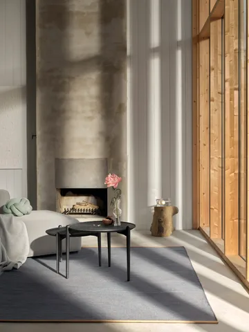 Aria soffbord - Svart ek, Ø50x37 cm - Design House Stockholm