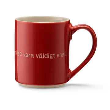 Astrid Lindgren mugg, den som är väldigt stark - svensk text - Design House Stockholm