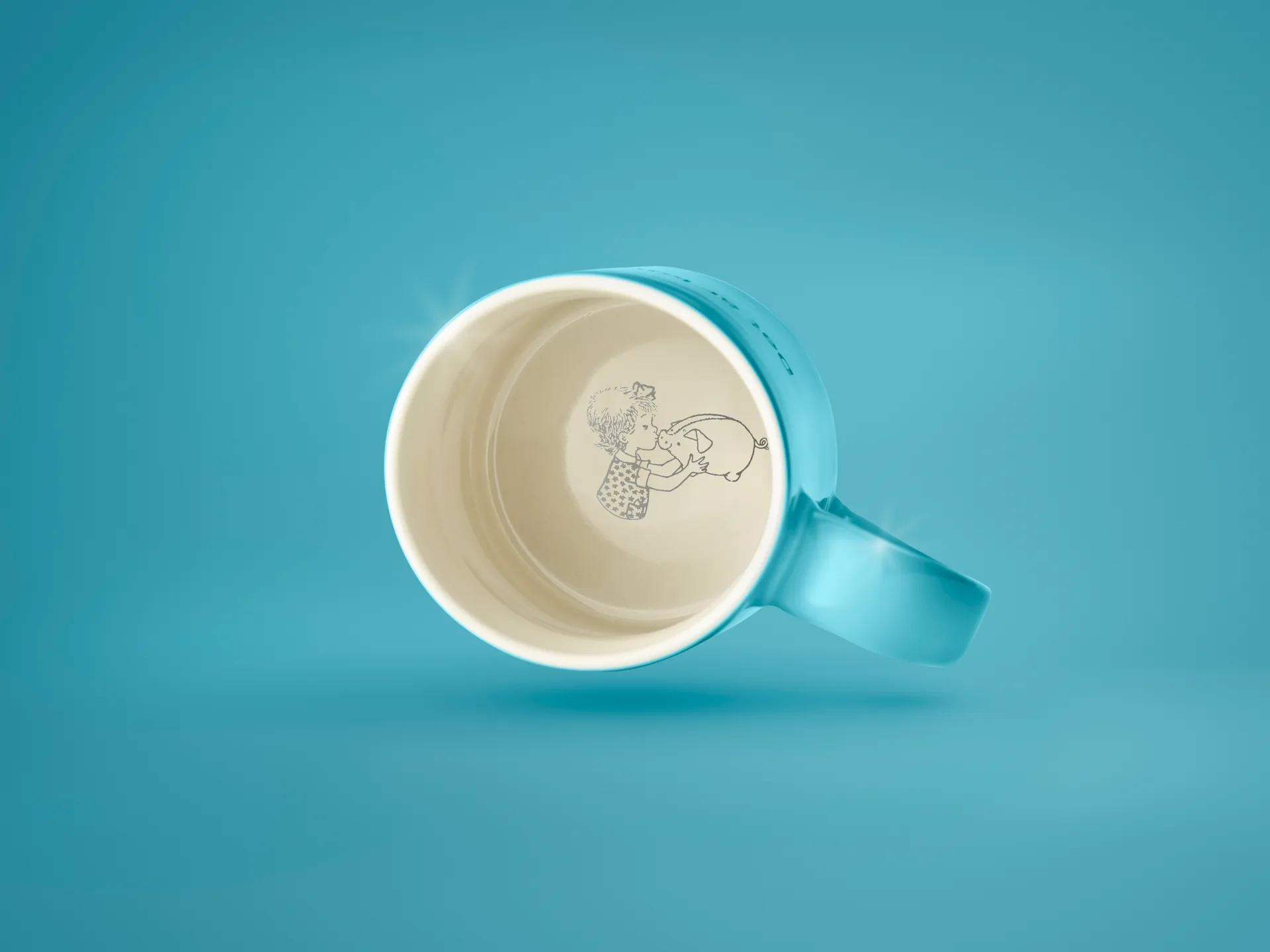 Astrid Lindgren mugg, det är konstigt med mig..., Svensk text Design House Stockholm