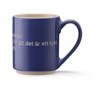 Astrid Lindgren mugg, hyss hittar man inte på - svensk text - Design House Stockholm