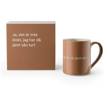 Astrid Lindgren mugg, ja, det är inte klokt… - Svensk text - Design House Stockholm