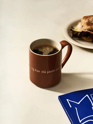 Astrid Lindgren mugg, ja, det är inte klokt… - Svensk text - Design House Stockholm