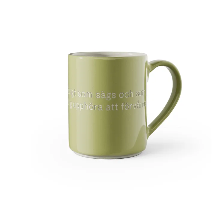 Astrid Lindgren mugg, Voj, voj, så mycket onödigt.. - Svensk text - Design House Stockholm
