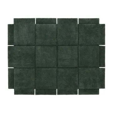 Basket matta, grön - 185x240 cm - Design House Stockholm