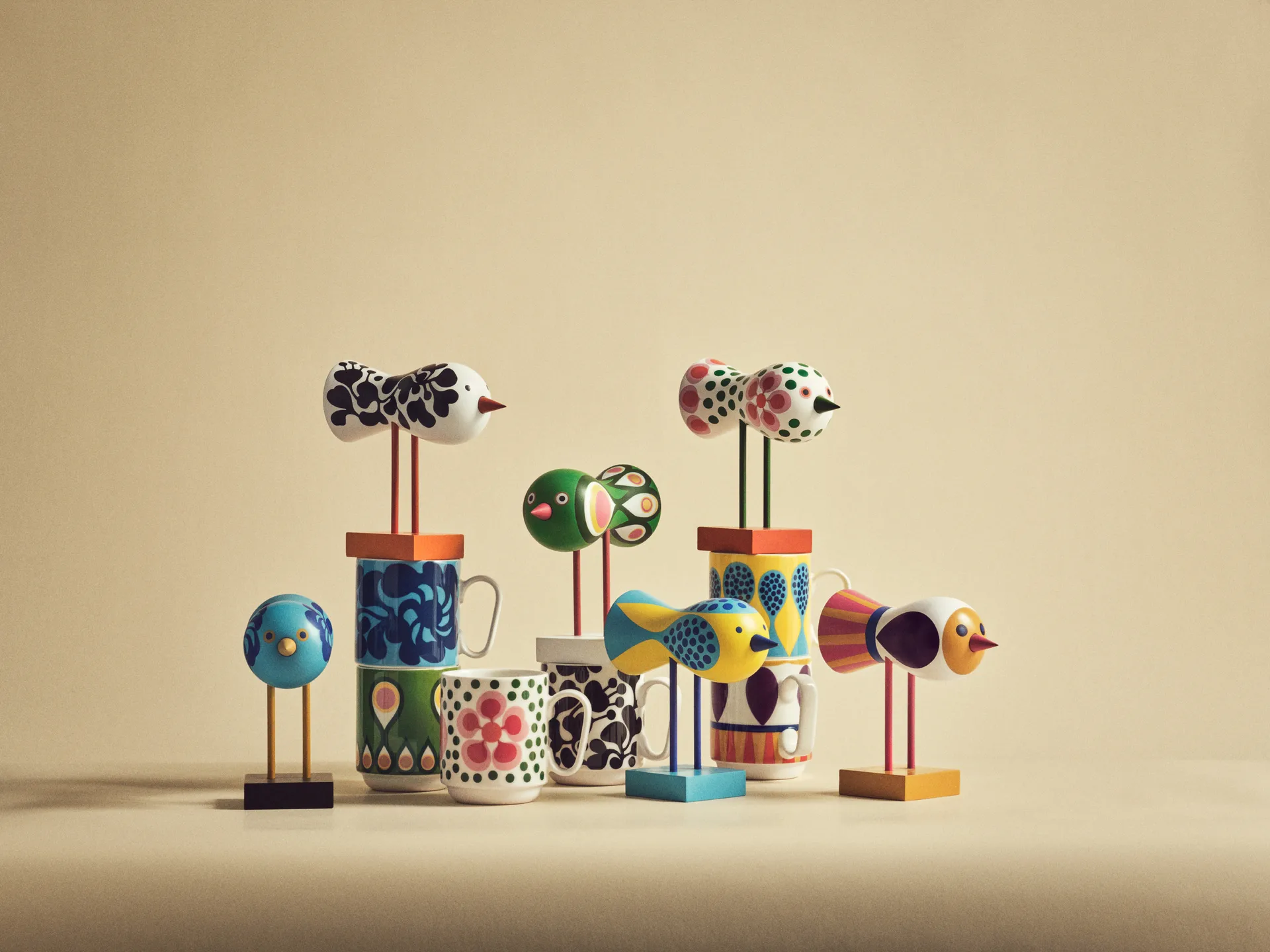 Birds 1967 mugg 35 cl, No. 6 Design House Stockholm