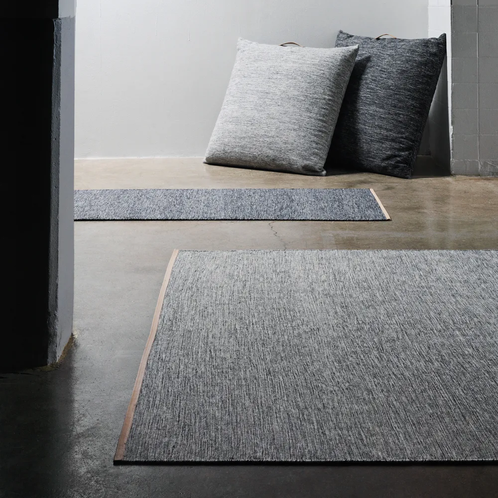 Björk matta grön-offwhite, 80x250 cm Design House Stockholm