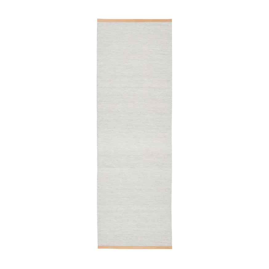 Björk matta offwhite-grå, 80x250 cm Design House Stockholm