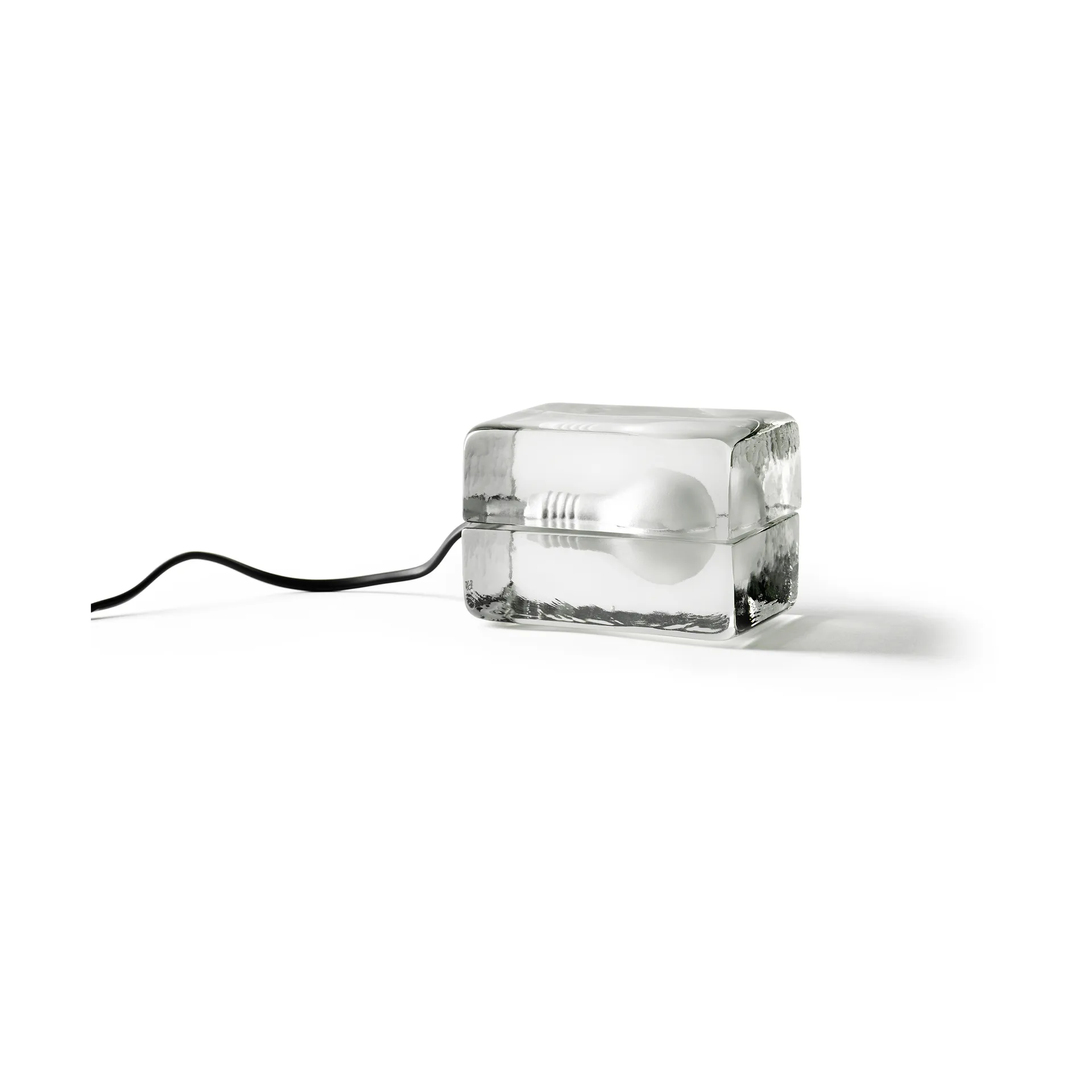 Block Lamp Mini bordslampa, Klar, 12x8x7,5 cm Design House Stockholm