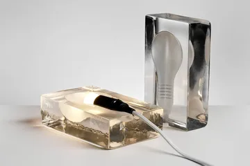 Block Lamp Mini bordslampa - Klar, 12x8x7,5 cm - Design House Stockholm