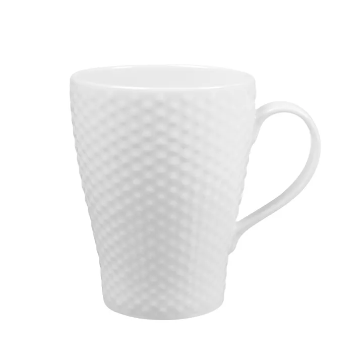 Blond mugg - dot vit - Design House Stockholm