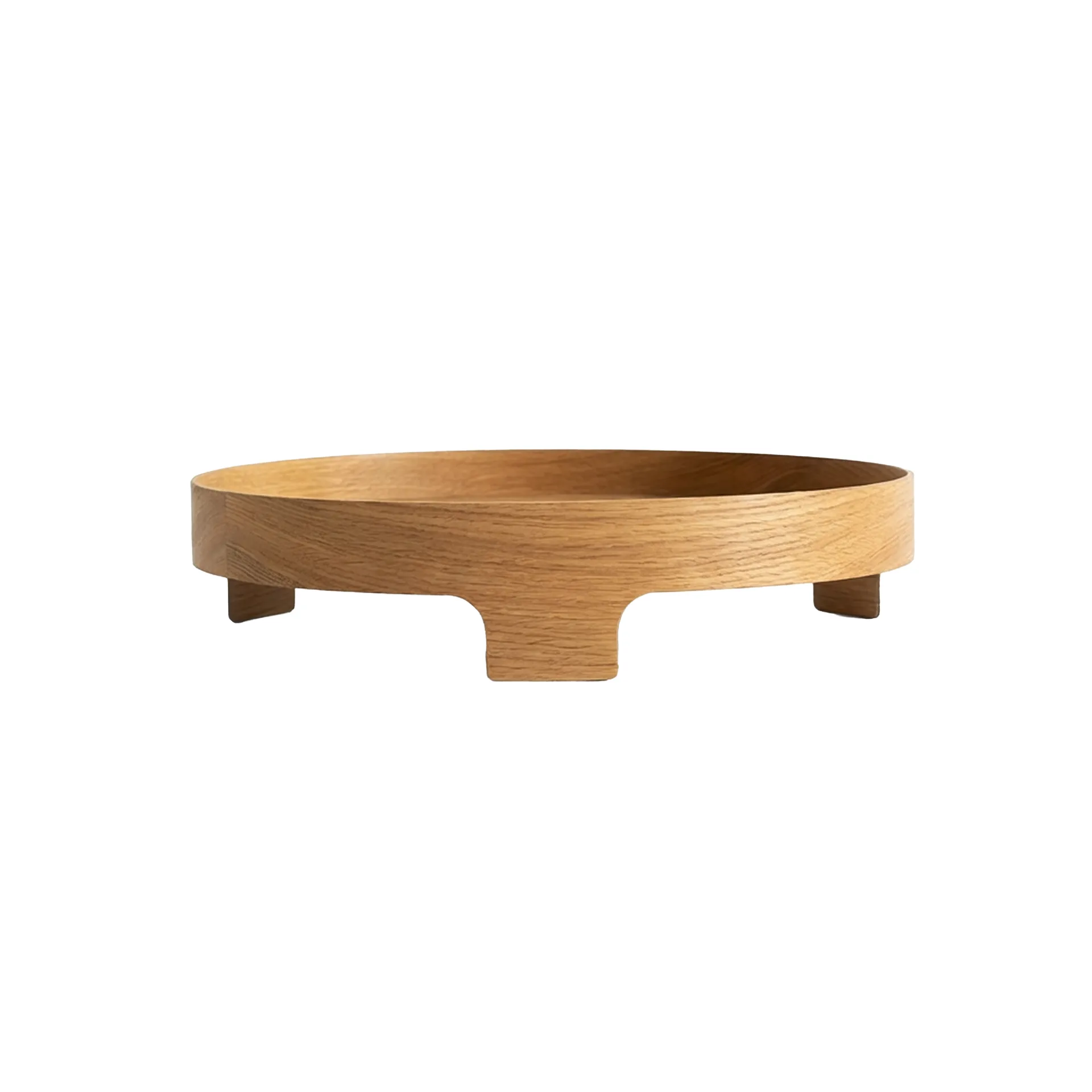 Bridge bricka, Ek, Ø42 cm Design House Stockholm