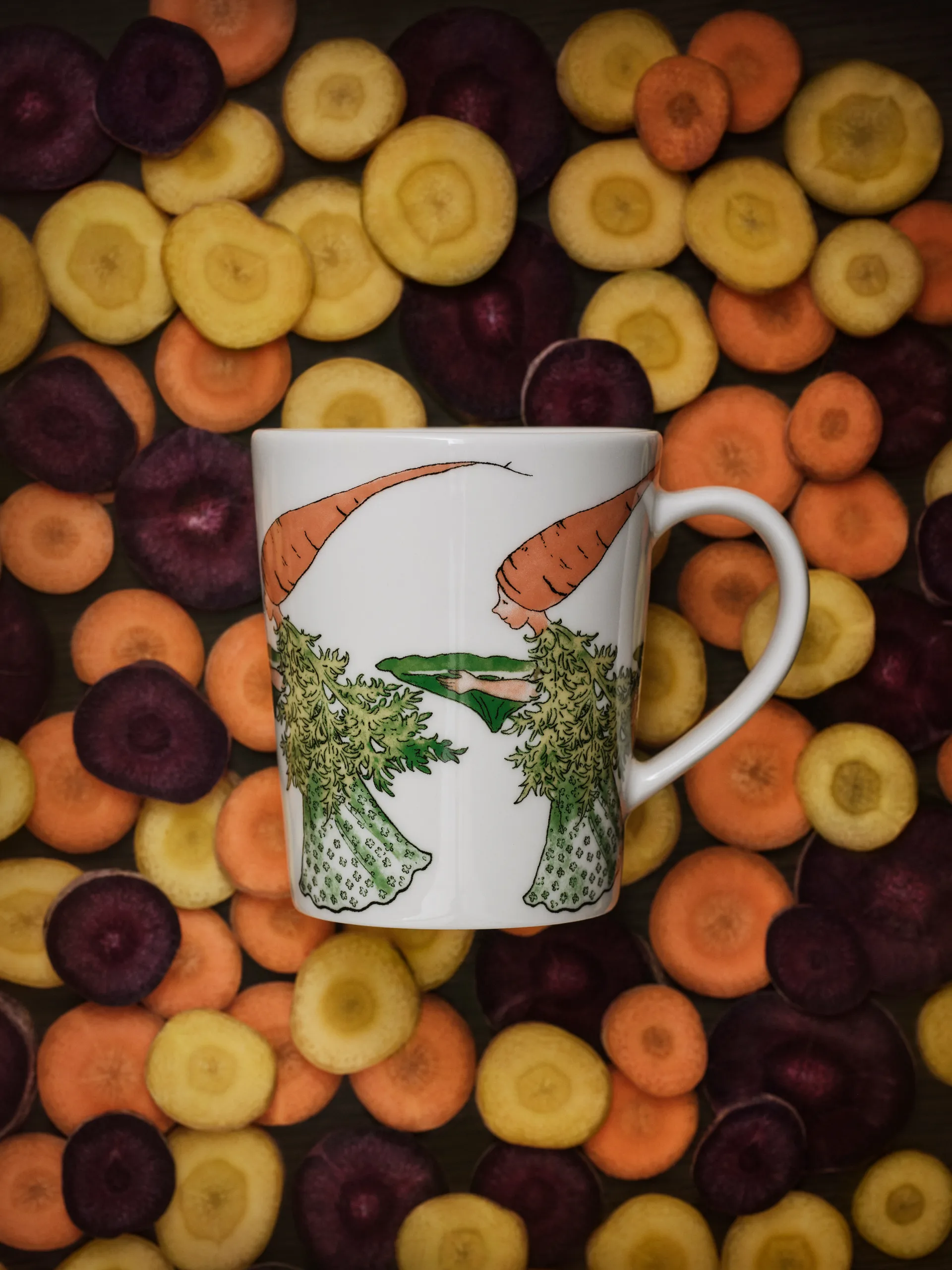 Carrot mugg, 28 cl, med handtag Design House Stockholm