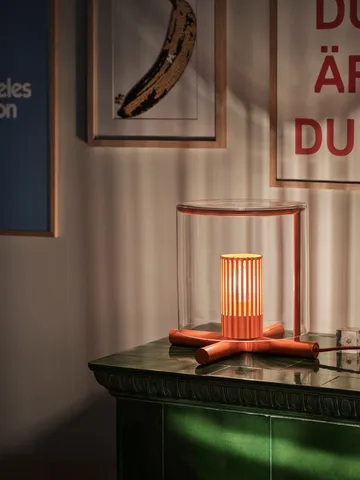 Fire Place bordslampa - Red - Design House Stockholm