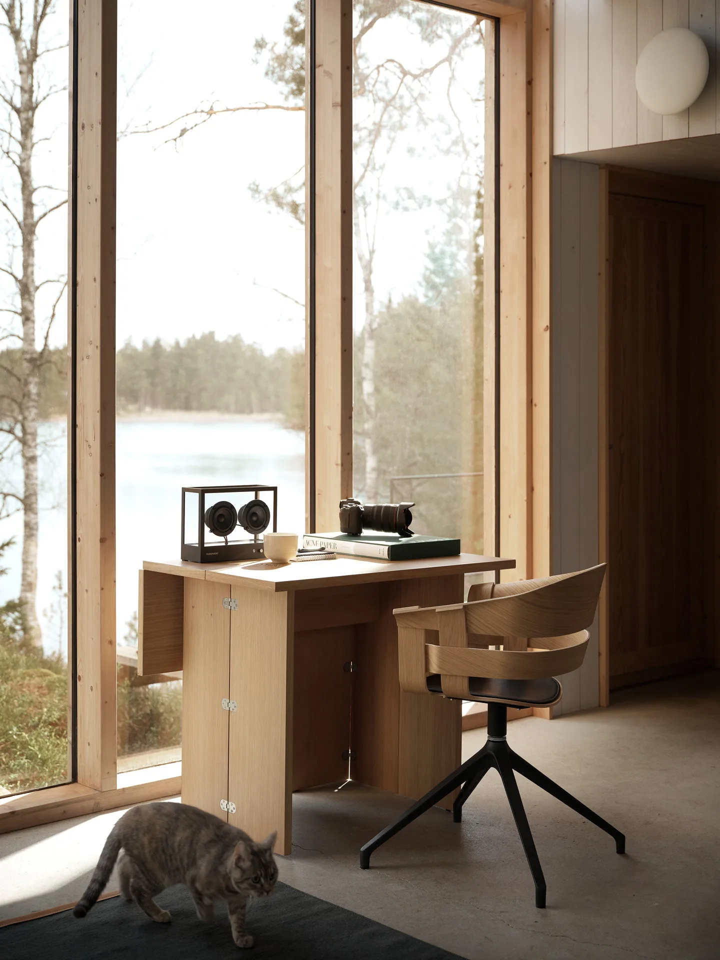 Flip bord, Ek 90 cm Design House Stockholm