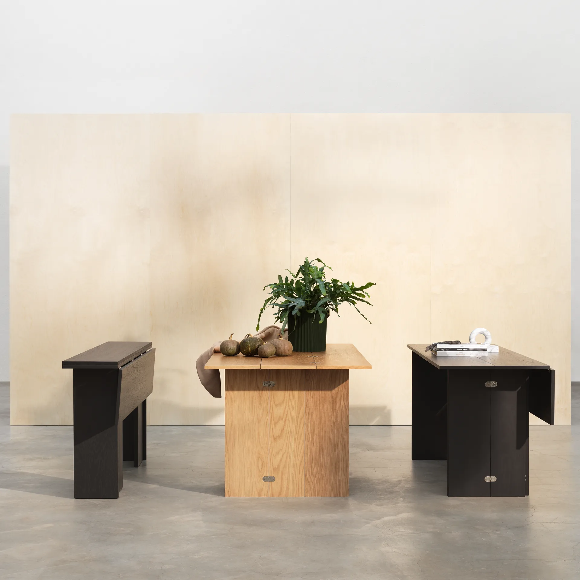 Flip bord, Svart 160 cm Design House Stockholm
