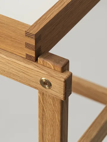 Frame hylla låg - Ek-vit - Design House Stockholm