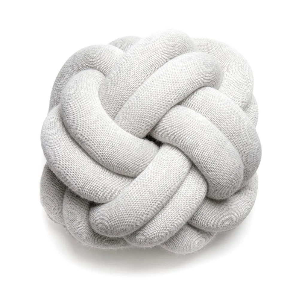 Knot kudde, ljusgrå Design House Stockholm