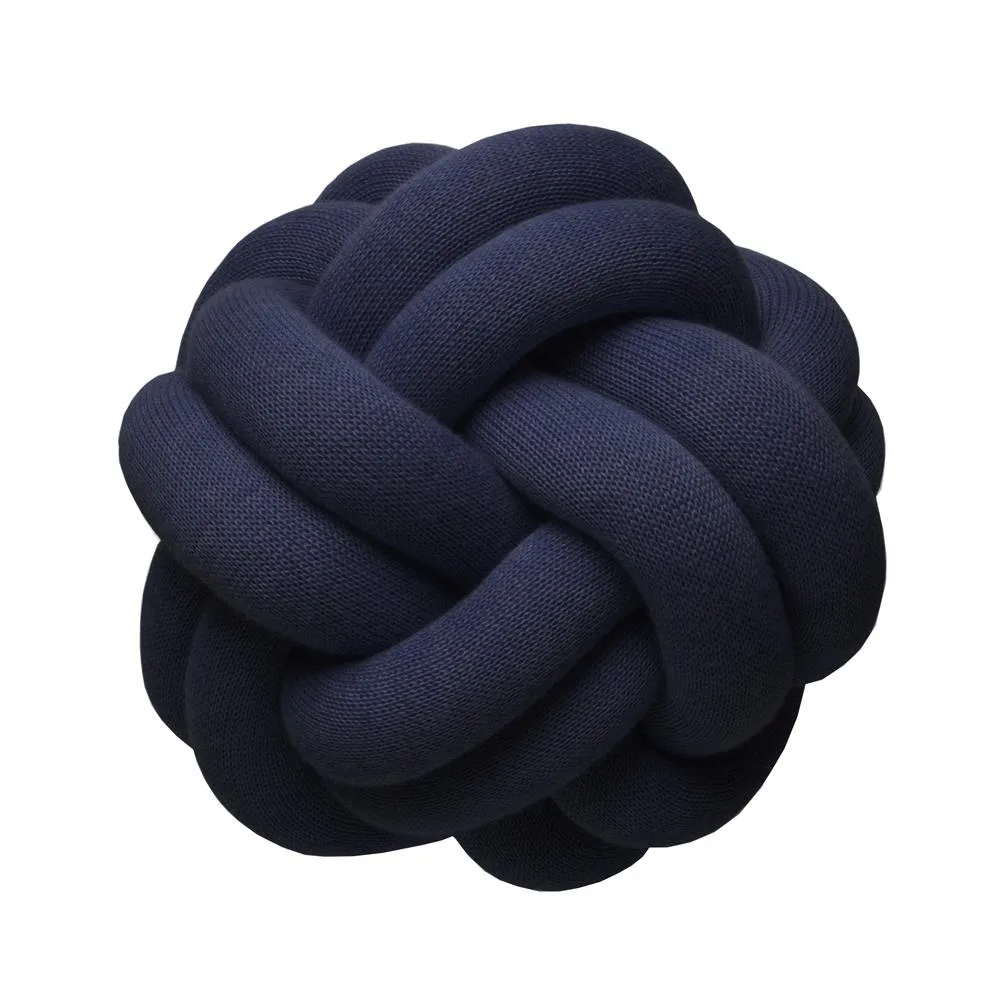 Knot kudde, marinblå Design House Stockholm