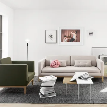 Knot Kudde - nyc green cm - Design House Stockholm