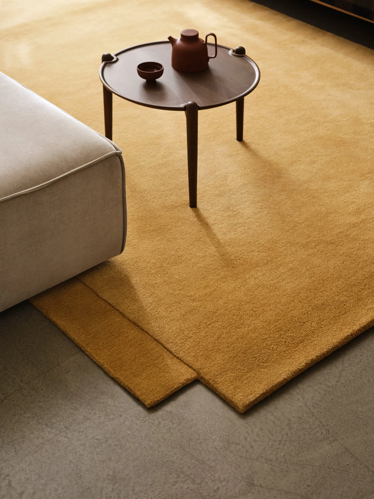 Level matta, 200x300 cm beige Design House Stockholm