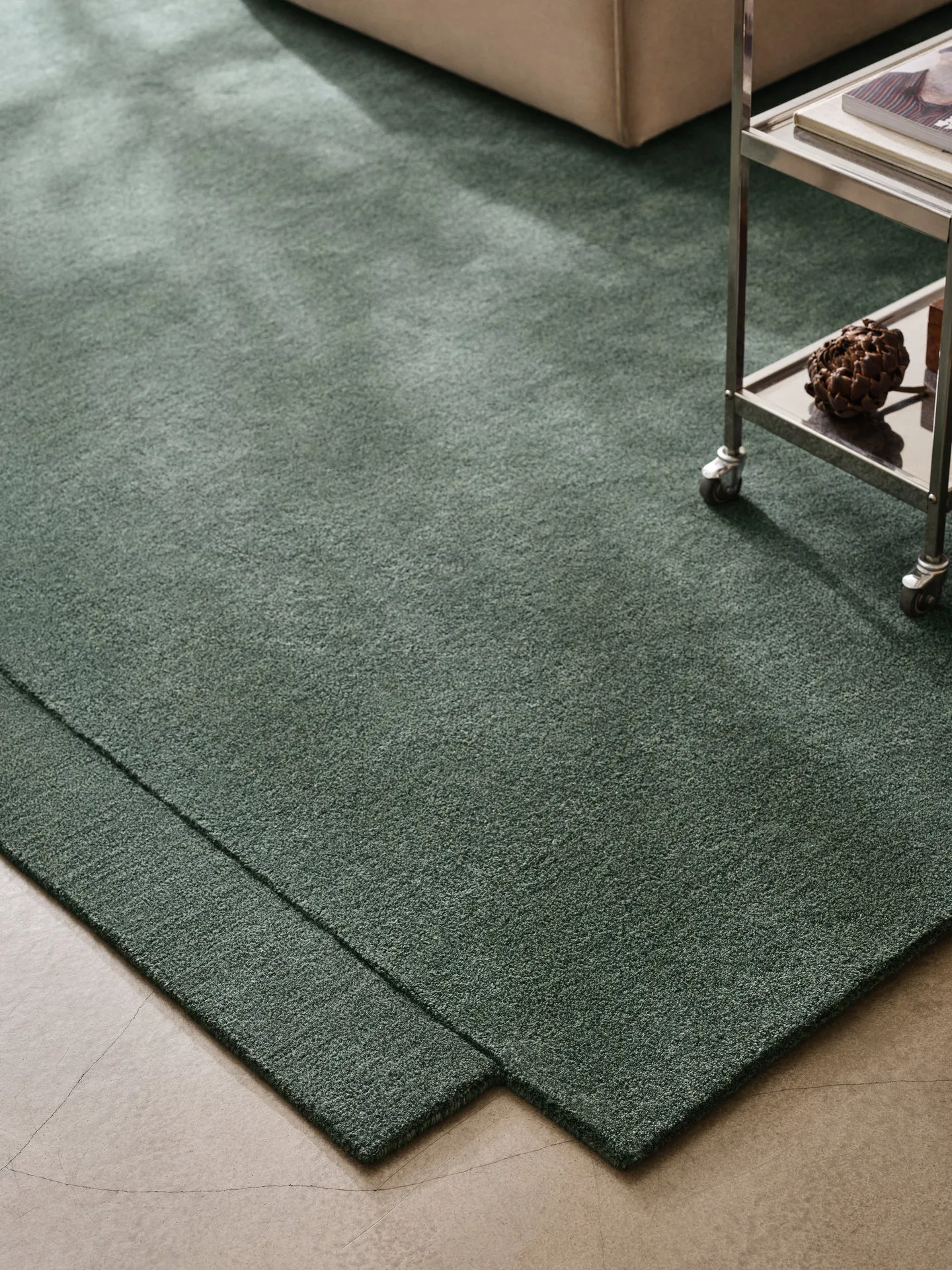 Level matta, 200x300 cm beige Design House Stockholm