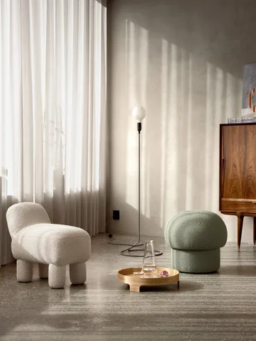 Lulu sittpuff 36x65 cm - Cream - Design House Stockholm
