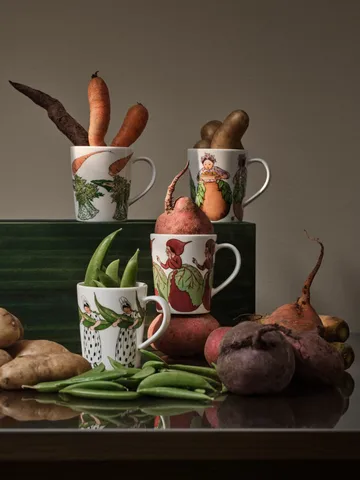 Mrs Broad Bean mugg - 28 cl, med handtag - Design House Stockholm