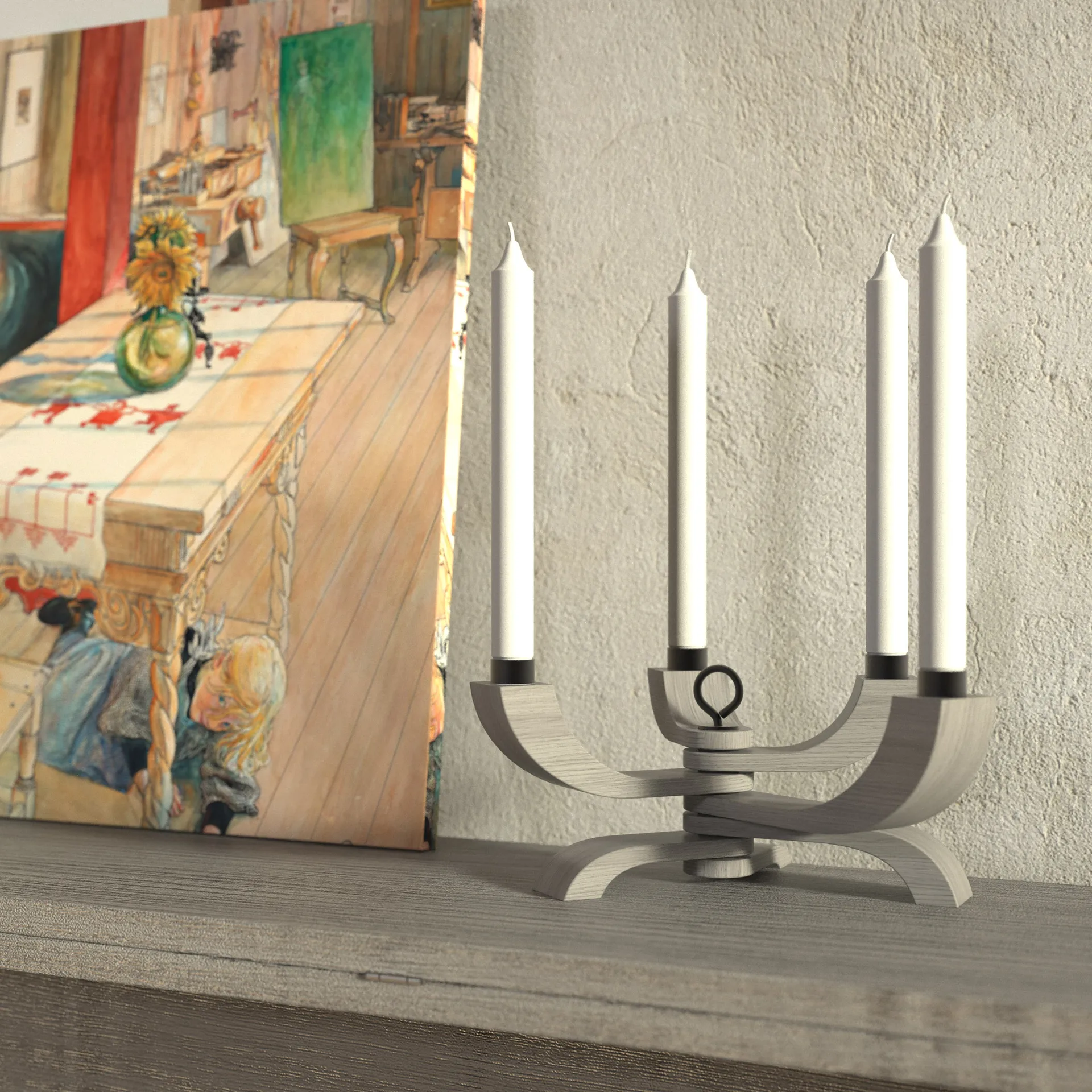 Nordic light ljusstake Limited Edition, Grå Design House Stockholm