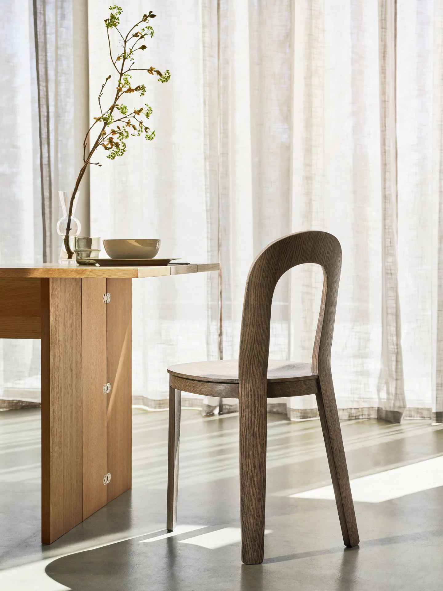 Olivia stol, Dark Oak Design House Stockholm