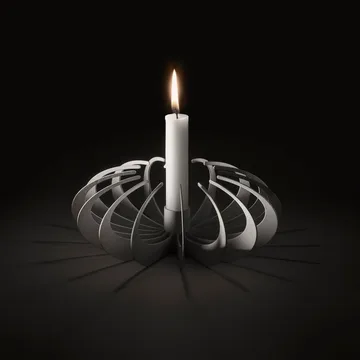 Shadow ljusstake - Vit - Design House Stockholm