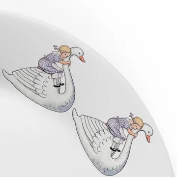 Svan tallrik - 21 cm - Design House Stockholm